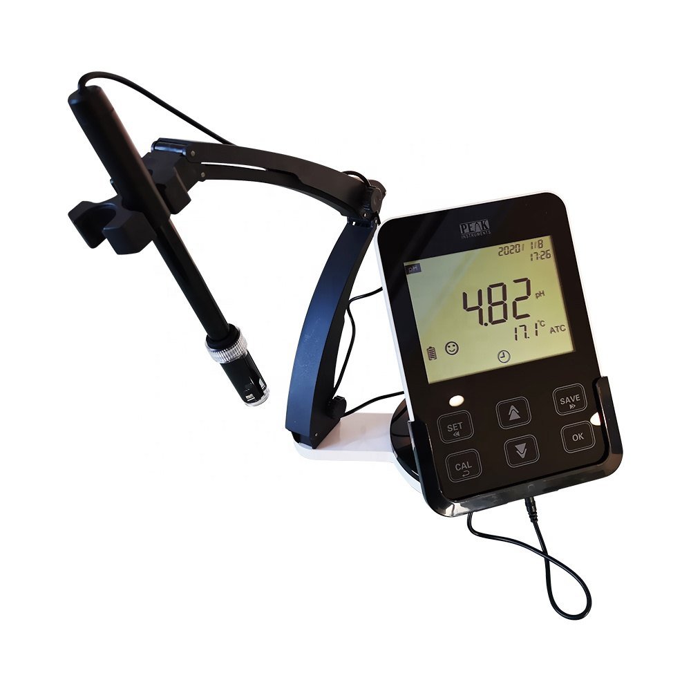Benchtop MultiParameter Water Quality Meter with USB/SD Datalogging
