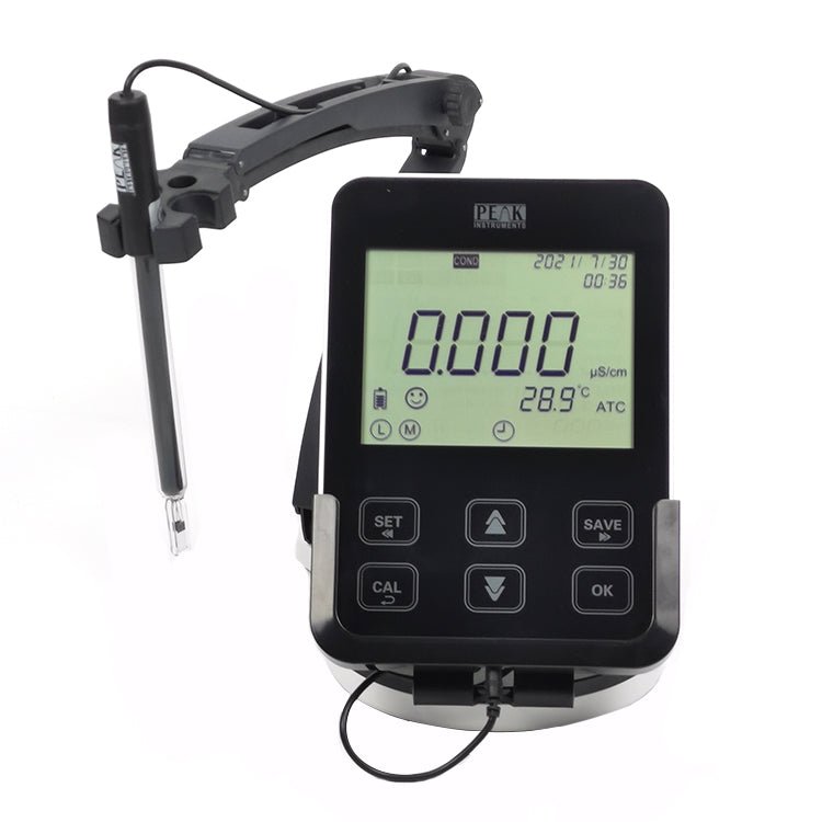 Benchtop MultiParameter Water Quality Meter with USB/SD Datalogging