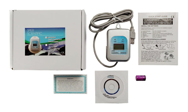 Additional Sensor for Temperature and Humidity Datalogger - Sper Scientific Direct