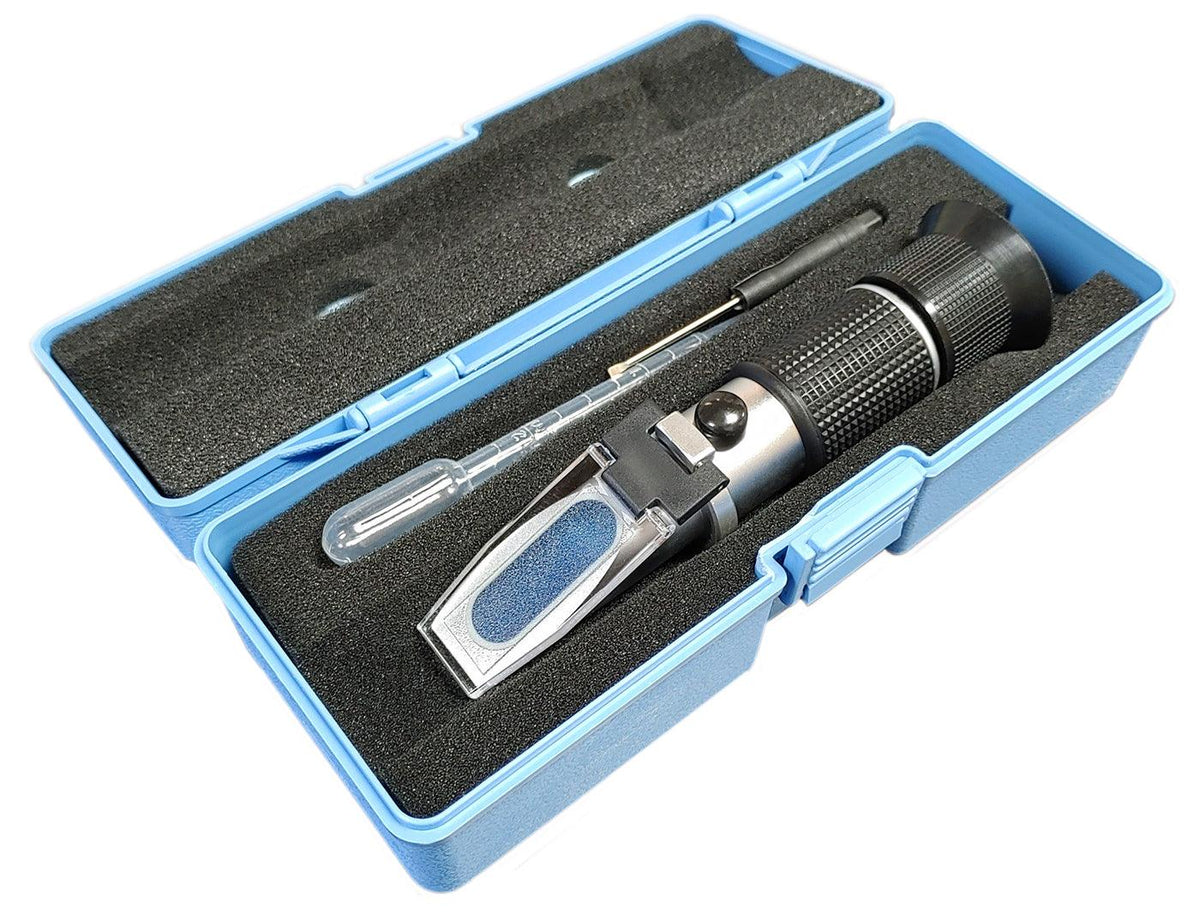 Abuycs High Proof Alcohol Refractometer, ATC Alcohol Refractometer with  0-80% Alcohol Measurement Range for Liquor and Spirits. High Accuracy ±1%  Alcohol Refractometer for Whiskey, Brandy, Vodka, etc.: :  Industrial & Scientific