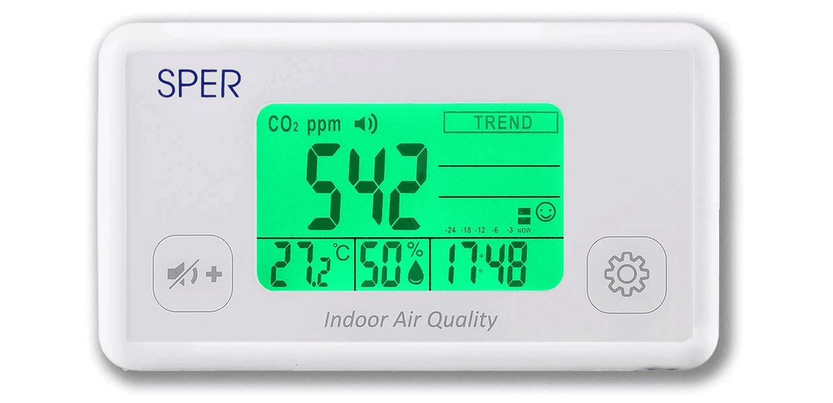 PM 2.5 Indoor Air Quality Monitor – Sper Scientific Direct