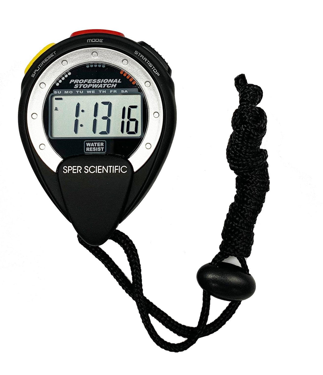 Large Display Water Resistant Stopwatch – Sper Scientific Direct