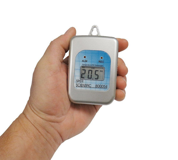 Self-Contained Temperature and Humidity Datalogger with Docking Station | Sper Scientific Direct