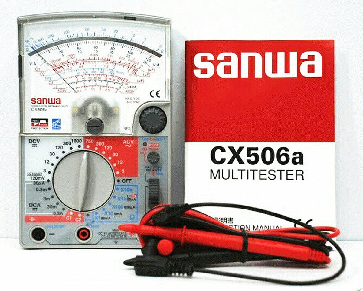 CX506a | Analog Multimeter with Capacitance Measurement and Built-in  Transistor Oscillator