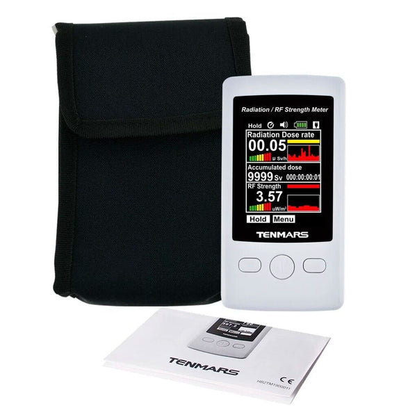 Radiation/RF Strength Meter with Case