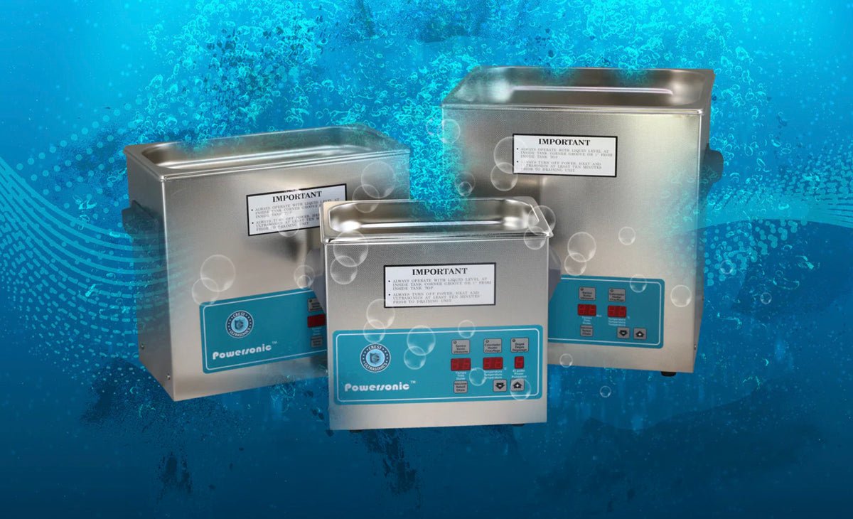 Teal and white Crest Ultrasonics logo, representing advanced ultrasonic cleaning equipment and precision solutions.