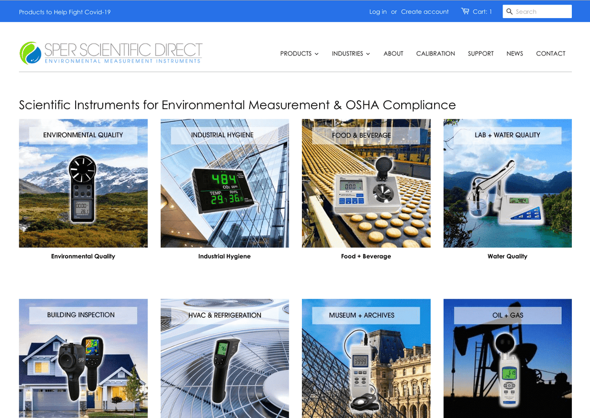 Home page | Sper Scientific Direct