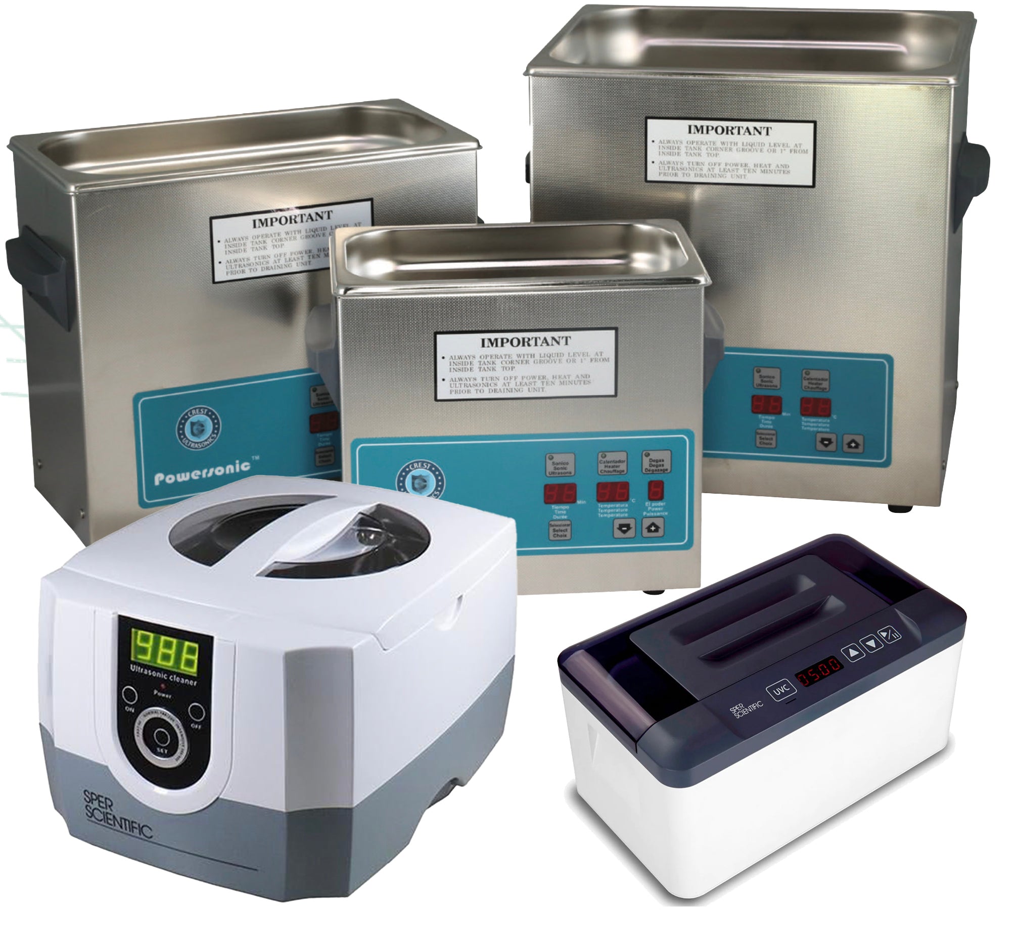 Ultrasonic Cleaners | Sper Scientific Direct