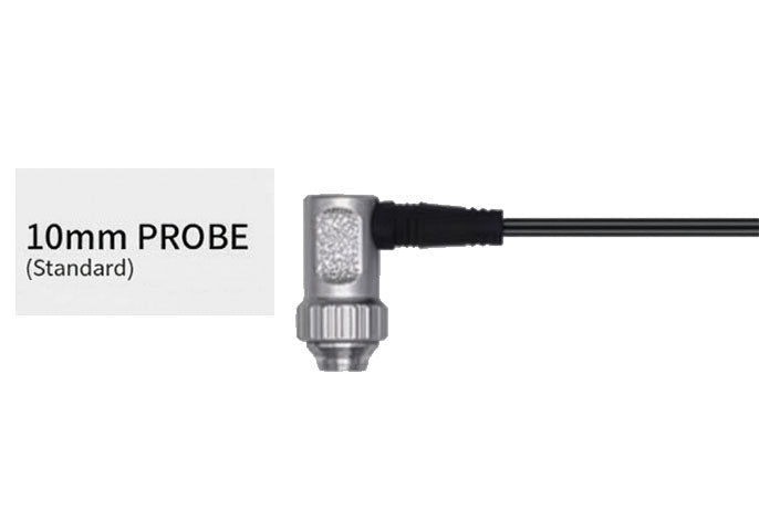 10mm probe for BRK UCT-180 Series by BRK, with silver-colored metal head and black cable.
