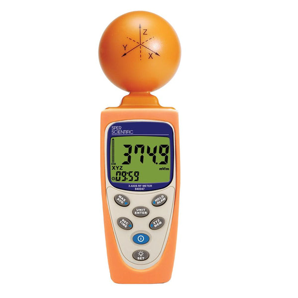 3 Axis RF Meter - Sper Scientific Direct