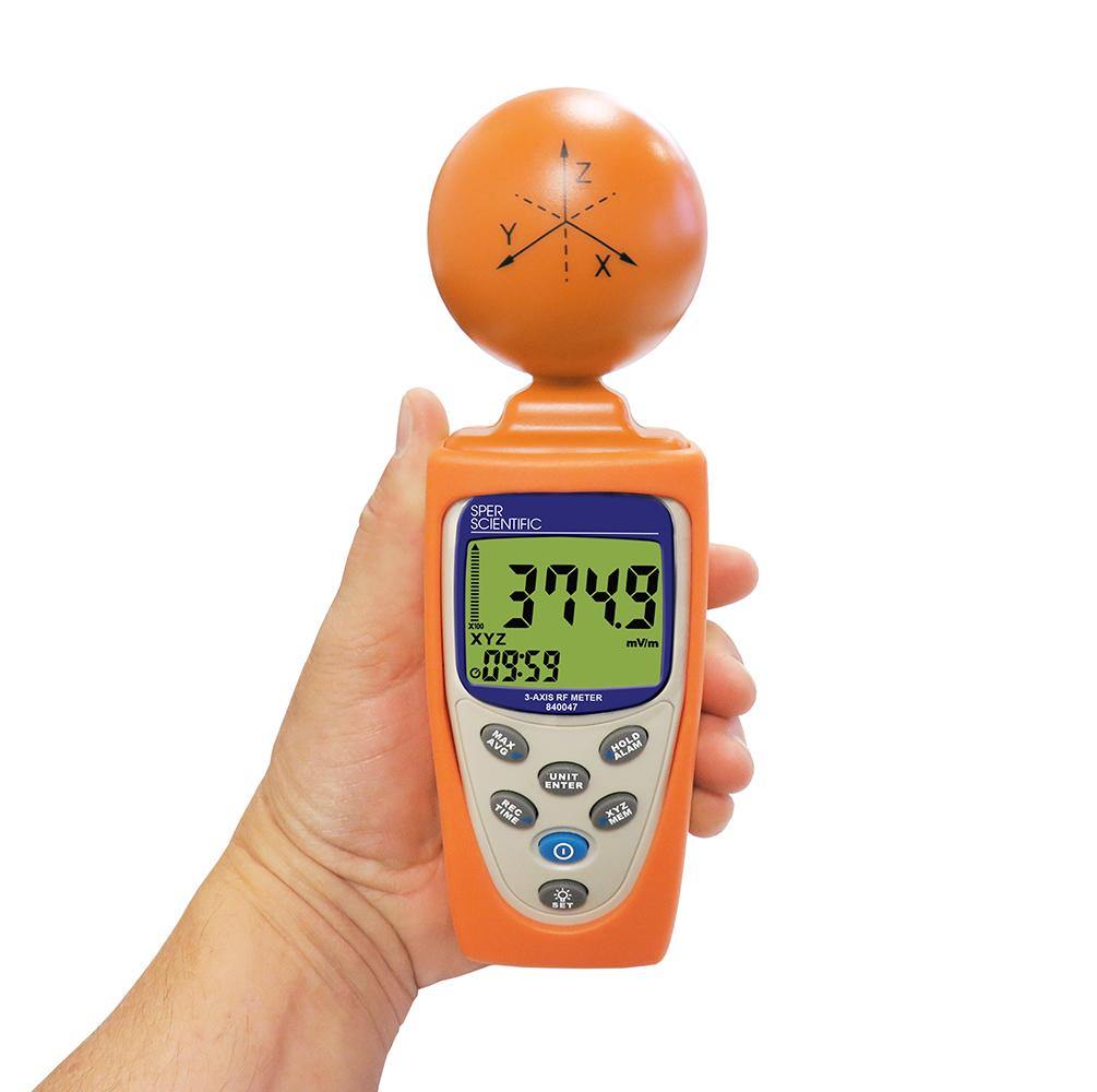 3 Axis RF Meter - Sper Scientific Direct