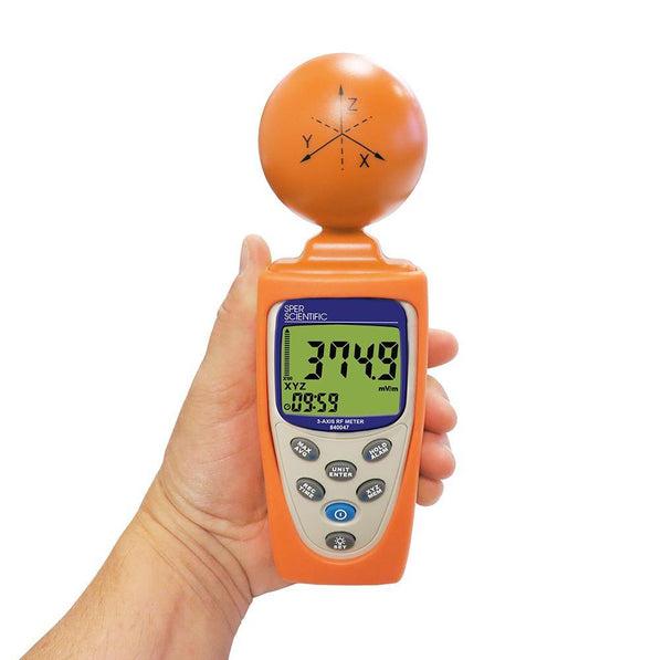 3 Axis RF Meter - Sper Scientific Direct