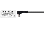Probe by BRK with a micro diameter for ultrasonic flaw detection.