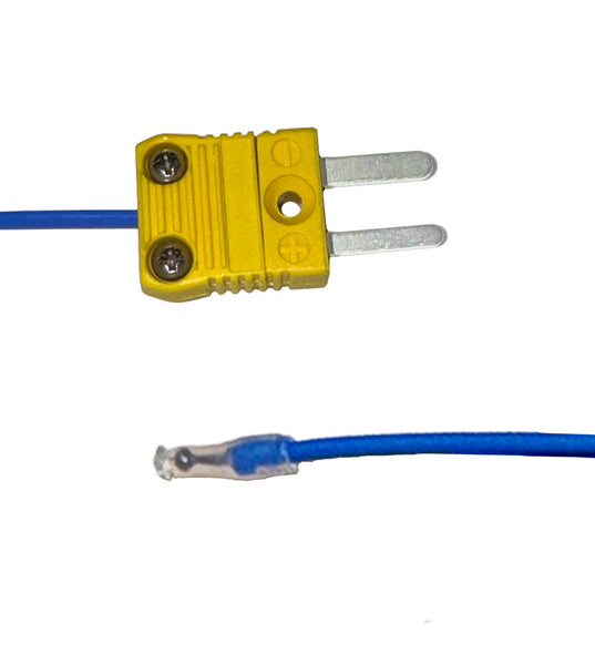 K-type Waterproof Bead Wire Temperature Probe Connector