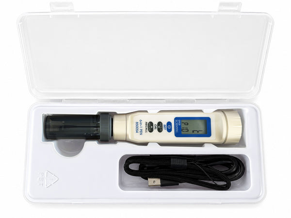 6 In 1 Multi-Parameter Water Quality Pen Kit with case and accessories