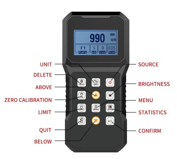 CTN-210C Coating Thickness Gauge