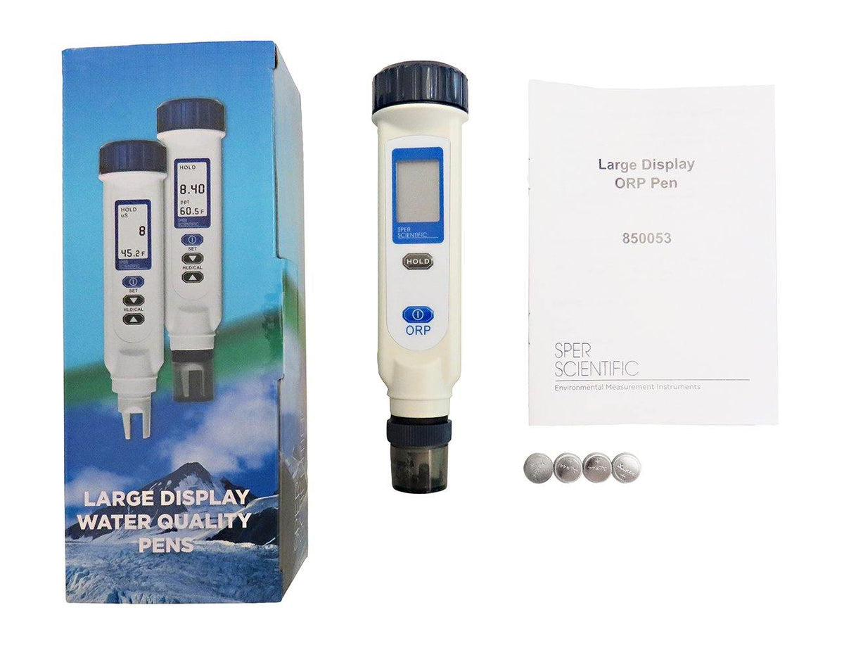 Large Display ORP Pen | Sper Scientific Direct