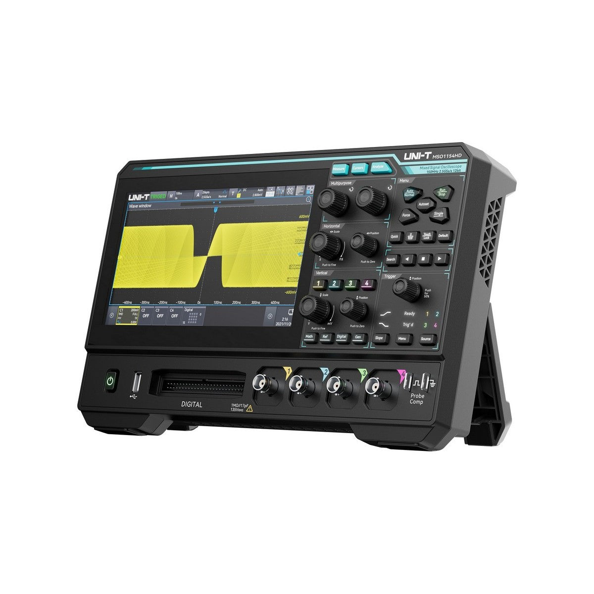 MSO1154HD 150 MHz 4Ch 12-Bit Mixed Signal Oscilloscope – Sper