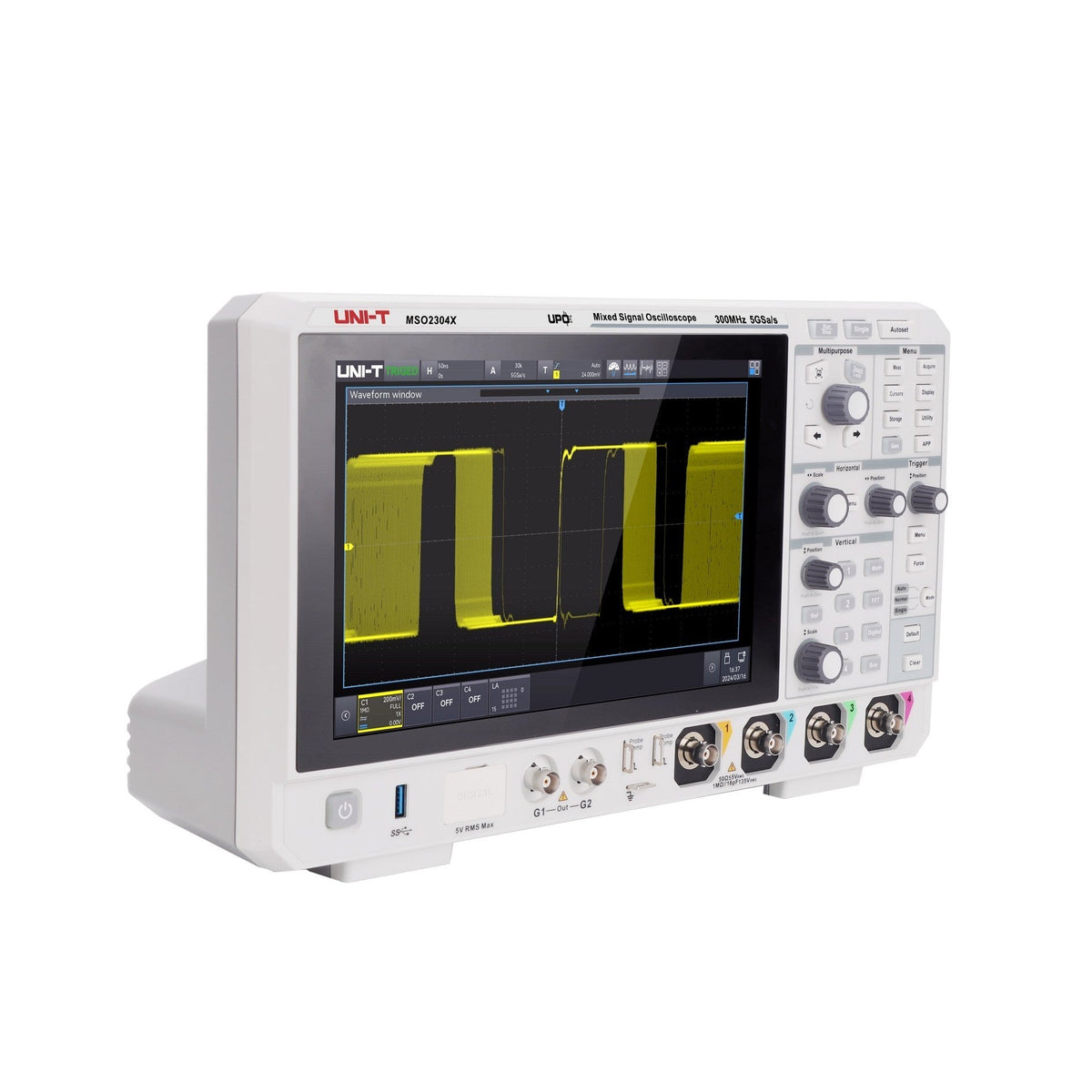 MSO2304X 300 MHz 4Ch Mixed Signal Oscilloscope — mso2304x-300-mhz-4ch-mixed-signal-oscilloscope — Digital Oscilloscopes — Uni-Trend US