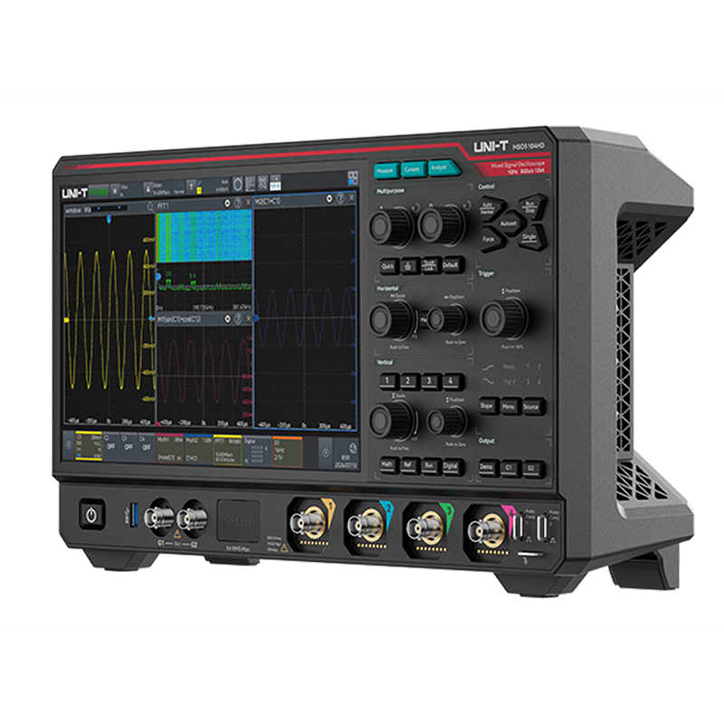 MSO5104HD 1 GHz 4Ch 12-Bit Mixed Signal Oscilloscope — mso5104hd-1-ghz-4ch-12-bit-mixed-signal-oscilloscope — Digital Oscilloscopes — Uni-Trend US