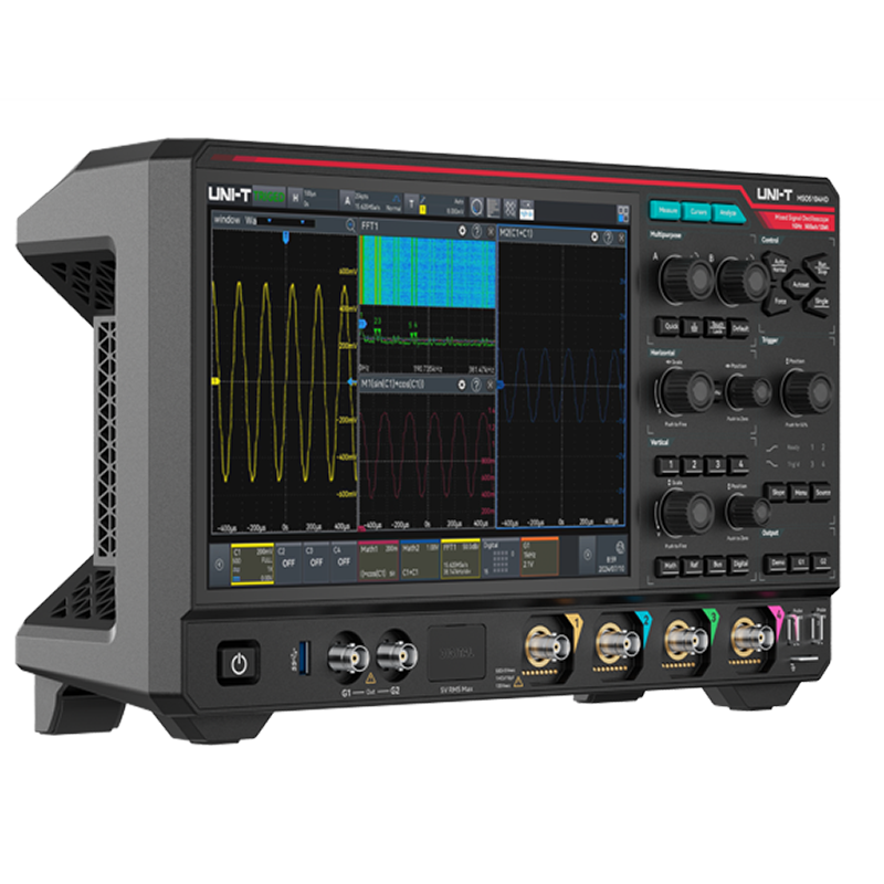 MSO5034HD 350 MHz 4Ch 12-Bit Mixed Signal Oscilloscope — mso5034hd-350-mhz-4ch-12-bit-mixed-signal-oscilloscope — Digital Oscilloscopes — Uni-Trend US