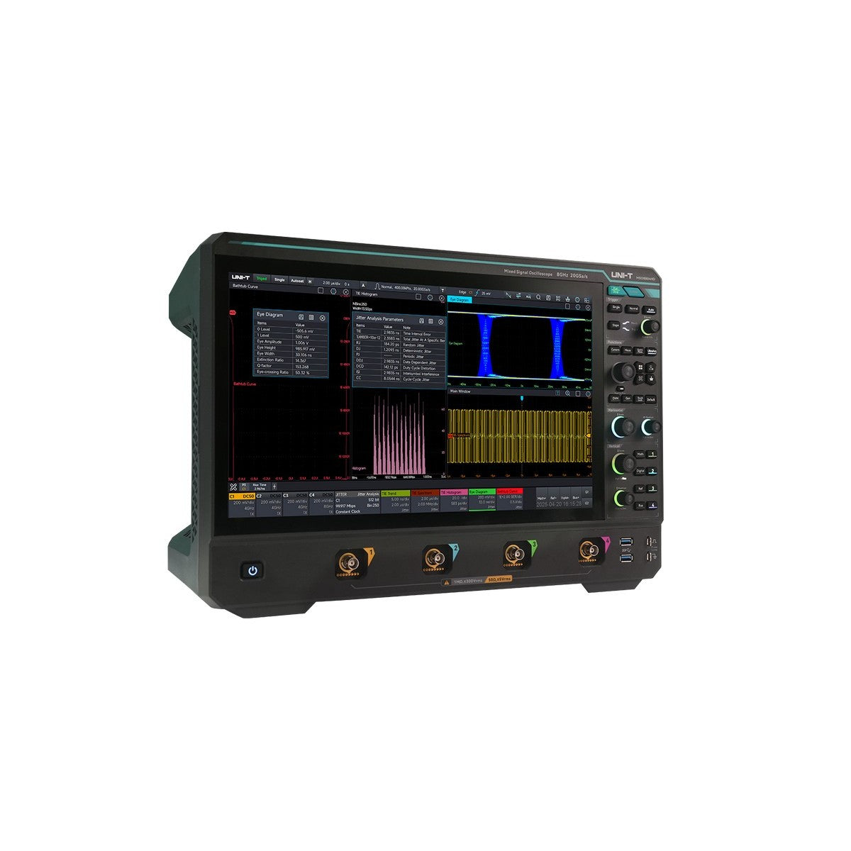 MSO8804HD Lab-Grade 8 GHz 4Ch 12-Bit Mixed Signal Oscilloscope — mso8804hd-lab-grade-8-ghz-4ch-12-bit-mixed-signal-oscilloscope — Digital Oscilloscopes — Uni-Trend US