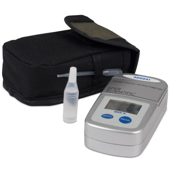Pocket Digital Refractometer for Brix 40-88% Measurement – Sper