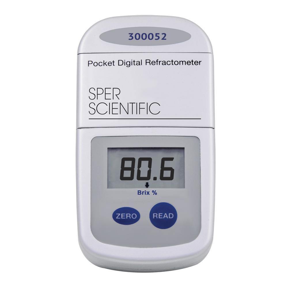Pocket Digital Refractometer for Brix 40-88% Measurement – Sper