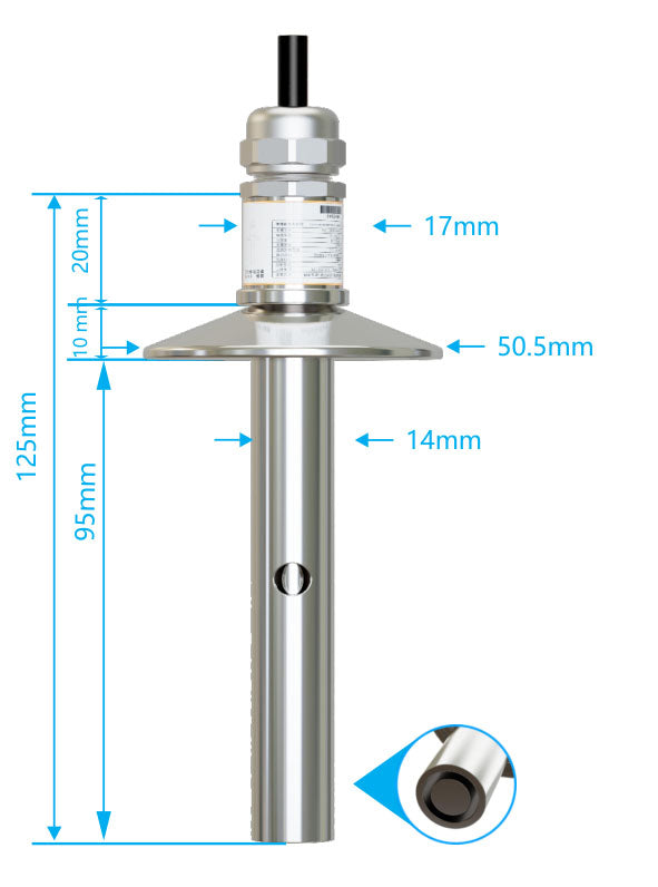 Tri-Clamp Sanitary Conductivity Sensor