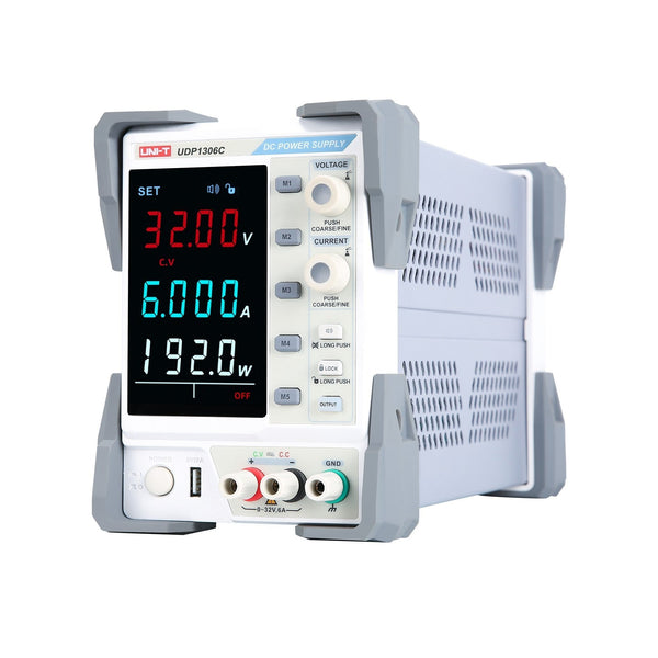 UDP1306C 1Ch 192W 32V/6A Programmable Linear DC Power Supply - Side View
