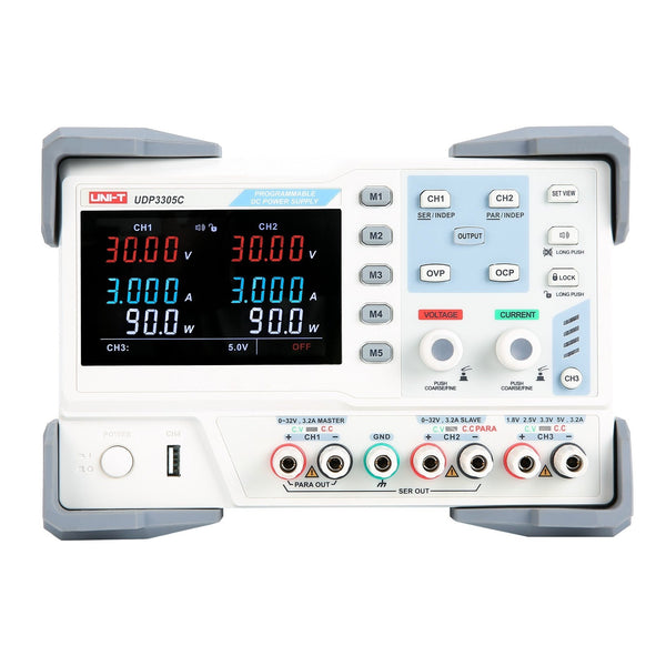 UDP3305C 3Ch 315W 30V/5A Programmable Linear DC Power Supply