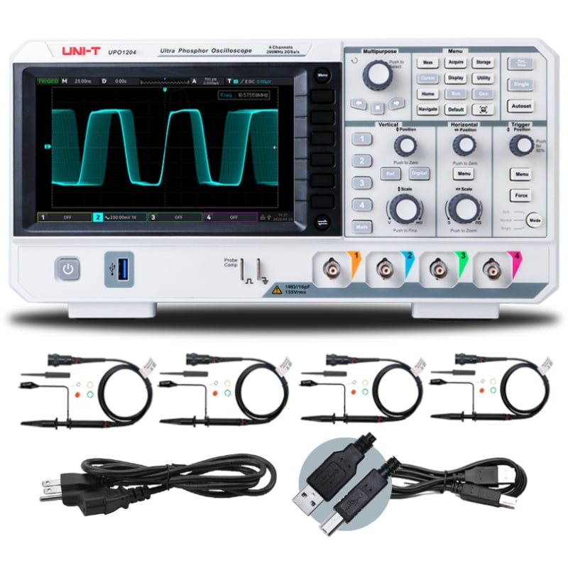 UPO1054 50 MHz 4Ch Digital Storage Oscilloscope — upo1054-50-mhz-4ch-digital-storage-oscilloscope — Digital Oscilloscopes — Uni-Trend US
