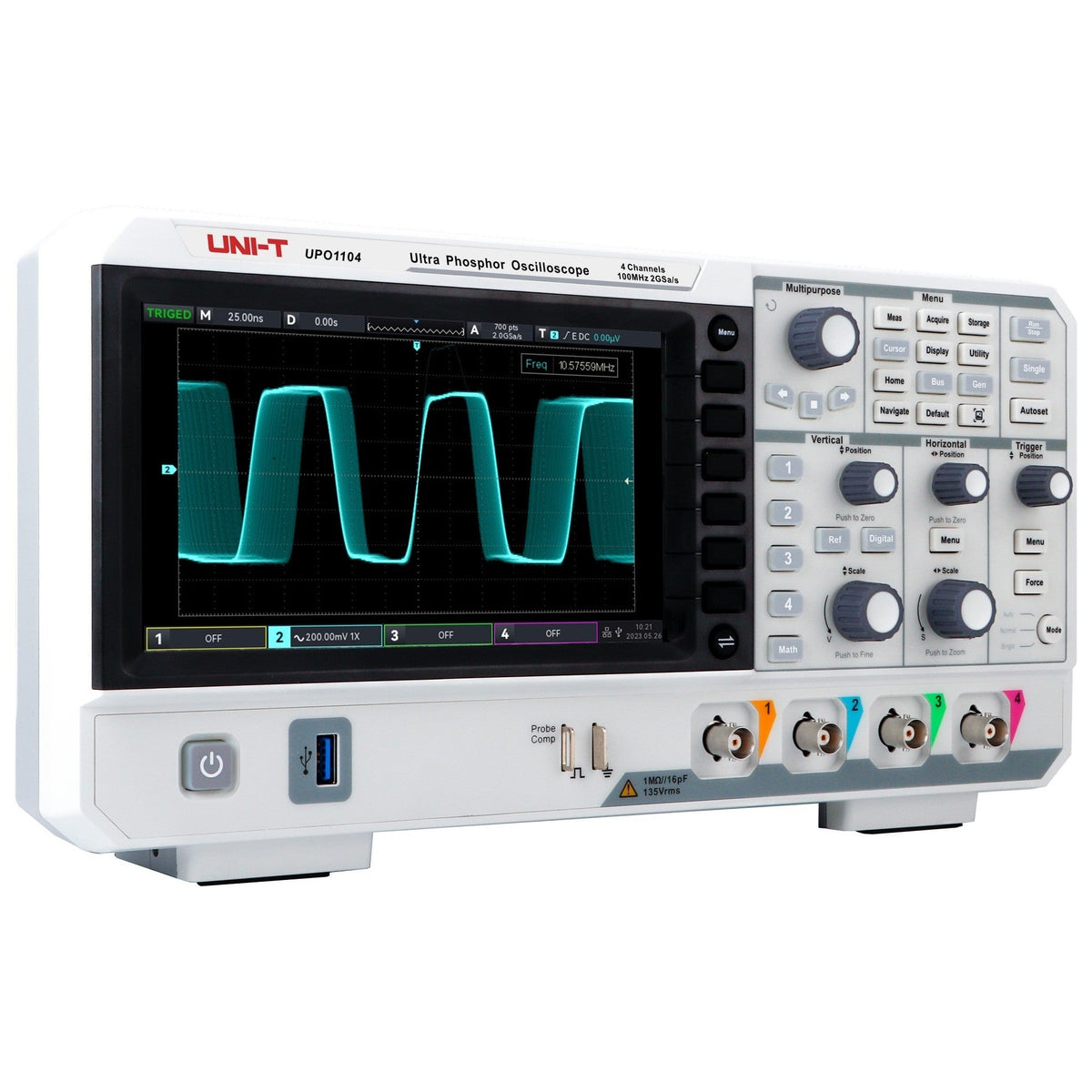 UPO1104 100 MHz 4Ch Digital Storage Oscilloscope — upo1104-100-mhz-4ch-digital-storage-oscilloscope — Digital Oscilloscopes — Uni-Trend US