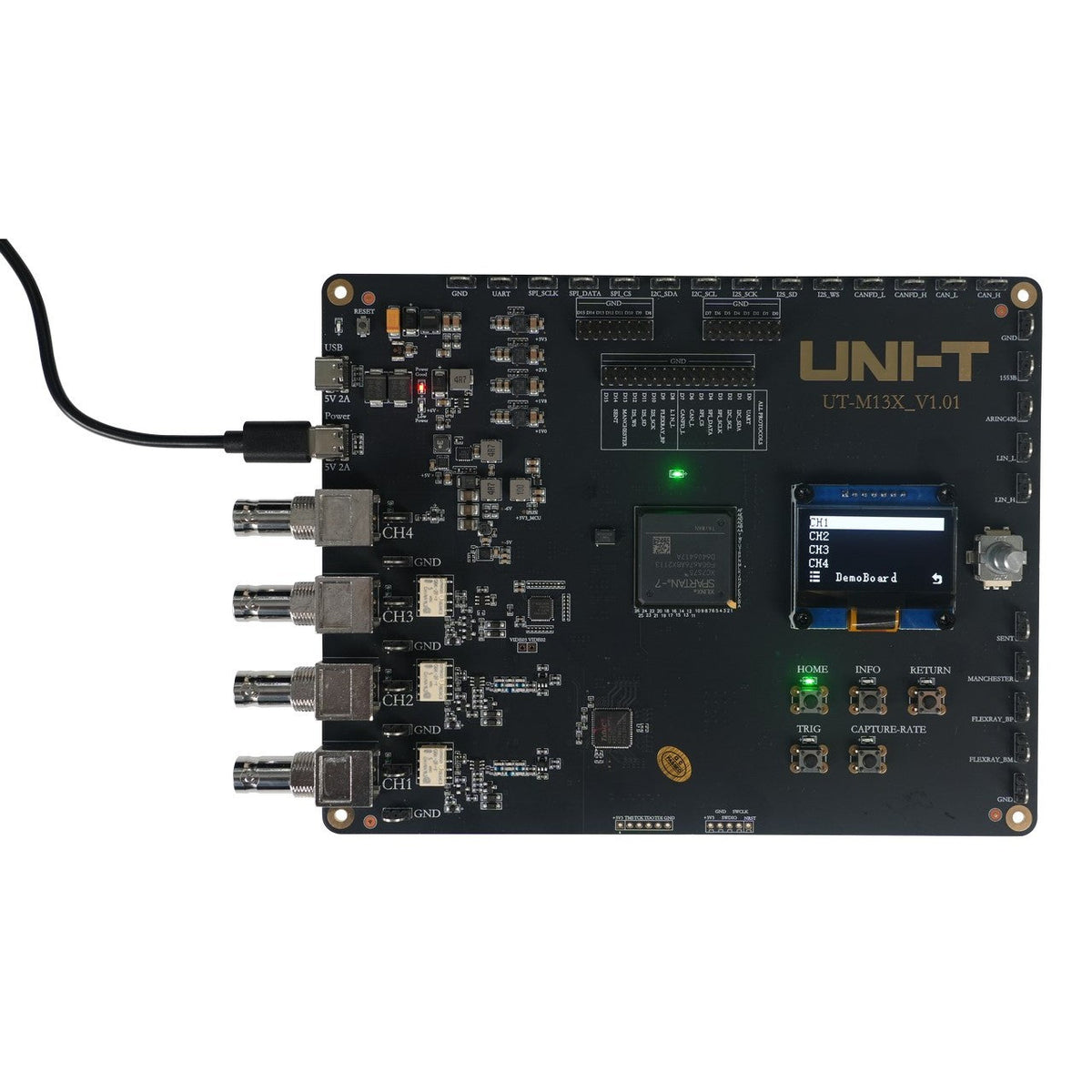 UT-M13X Oscilloscope Demo Board — ut-m13x-oscilloscope-demo-board — Accessory — Uni-Trend US
