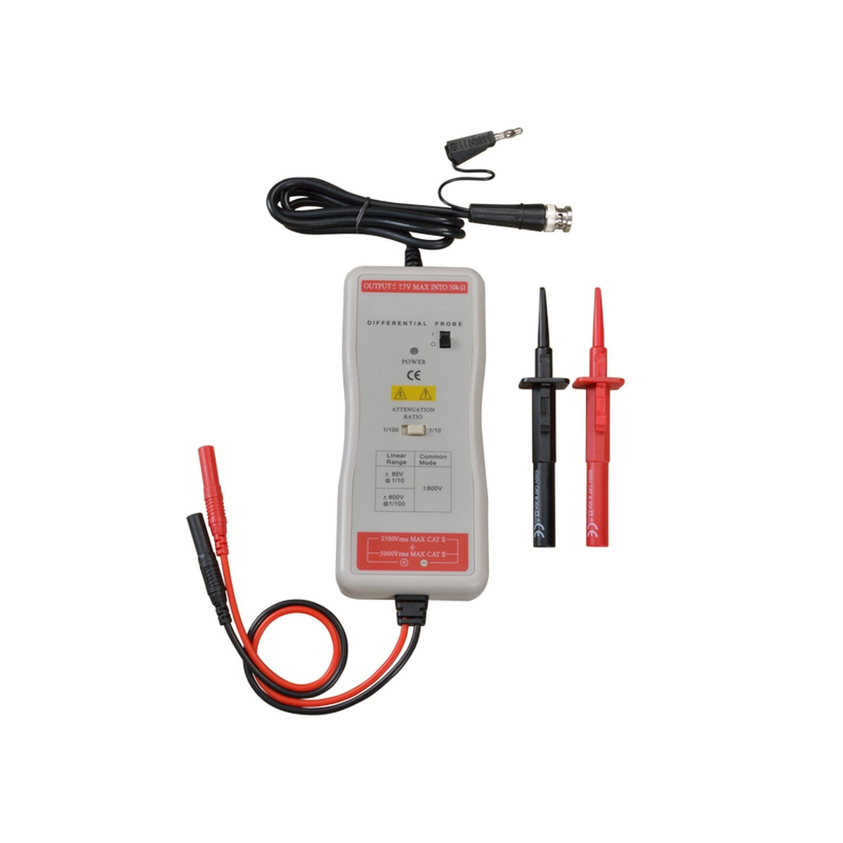 UT-P33 120 MHz 10:1/100:1 Differential Oscilloscope Probe