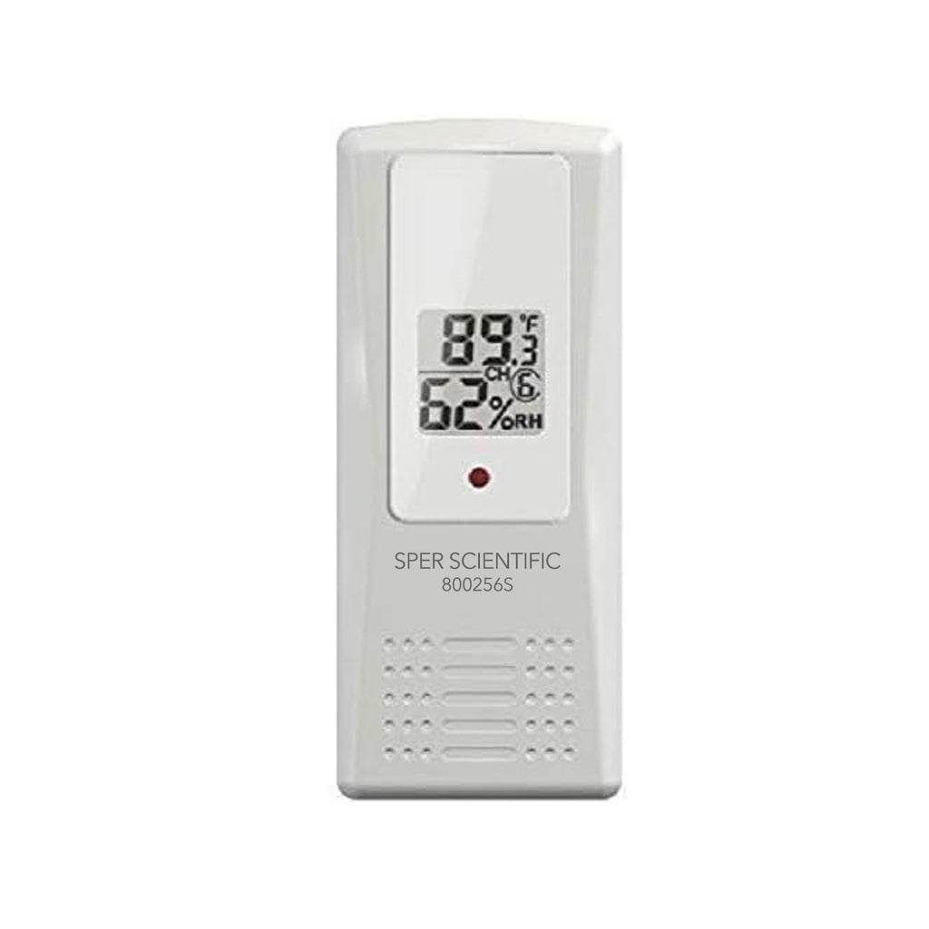 8 Channel Wireless Indoor/Outdoor Humidity and Temperature Monitor Set ...