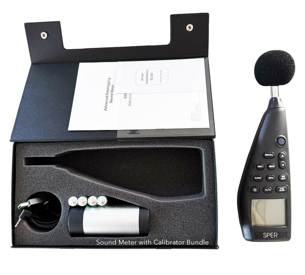 Sound meter bundle with kit
