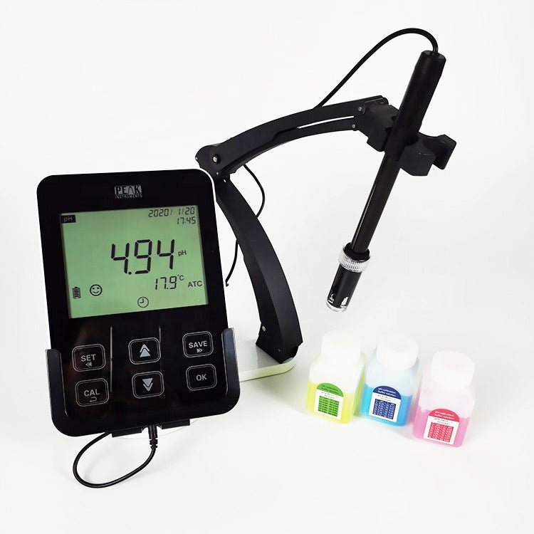 Benchtop Conductivity/Salinity/TDS Water Quality Meter with USB/SD Dat ...