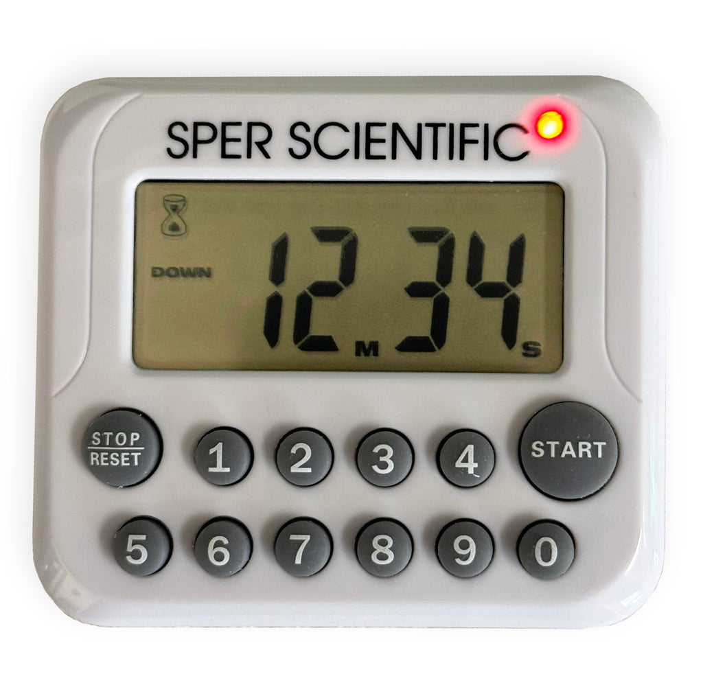 Digital Count Up Down Timer with Alarm for Precision Timing Sper Scientific Direct Digital Count Up Down Timer with Alarm for Precision Timing Sper Scientific Direct