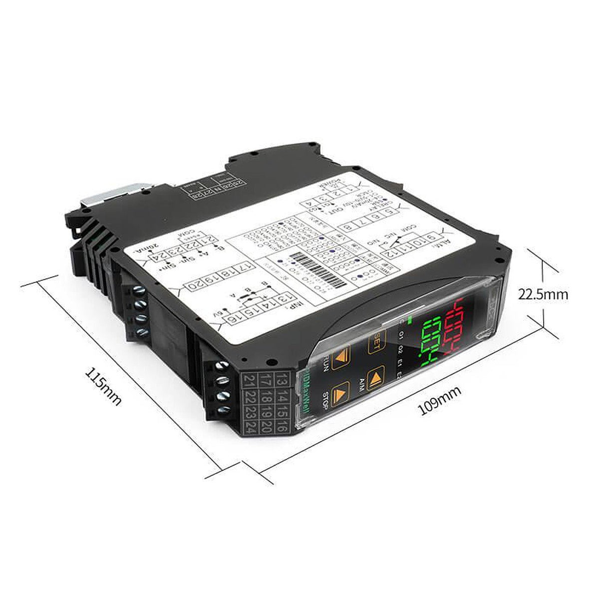 DIN Rail Advanced PID Temperature Controller - Sper Scientific Direct - Controller -