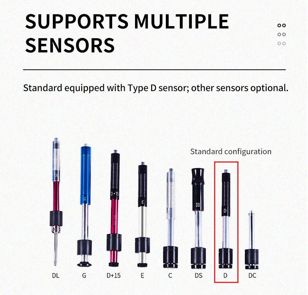 HN-200B Leeb Hardness Tester Probe Options