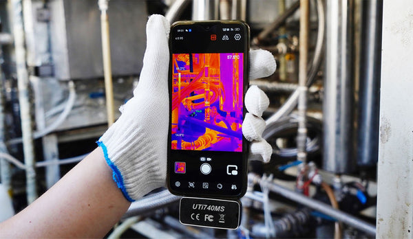 IOS + Android Compatible High-Resolution Smartphone Thermal Imaging Camera