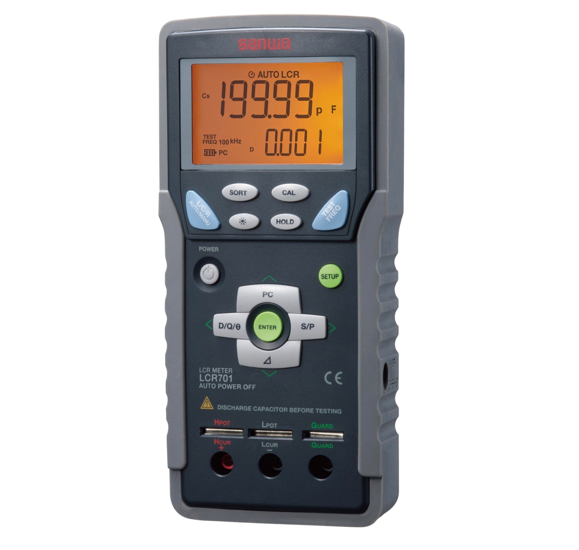Sanwa LCR701 | Handheld Digital LCR Meter | Sanwa-America.com