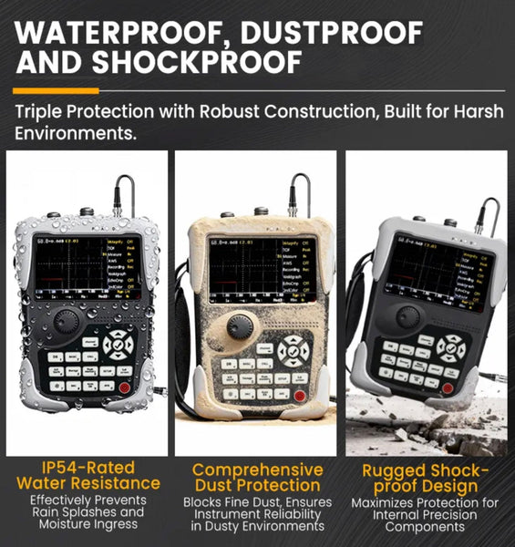 M-Ultra Series Digital Ultrasonic Flaw Detector