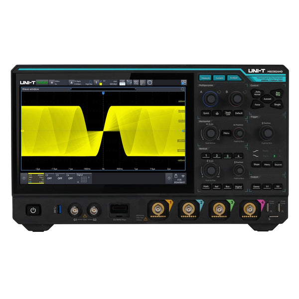 MSO3024HD 200 MHz 4Ch 12-Bit Mixed Signal Oscilloscope