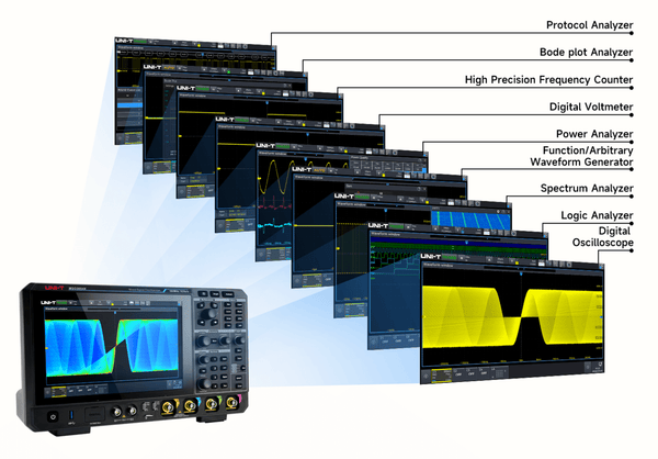 MSO3034HD 350 MHz 4Ch 12-Bit Mixed Signal Oscilloscope