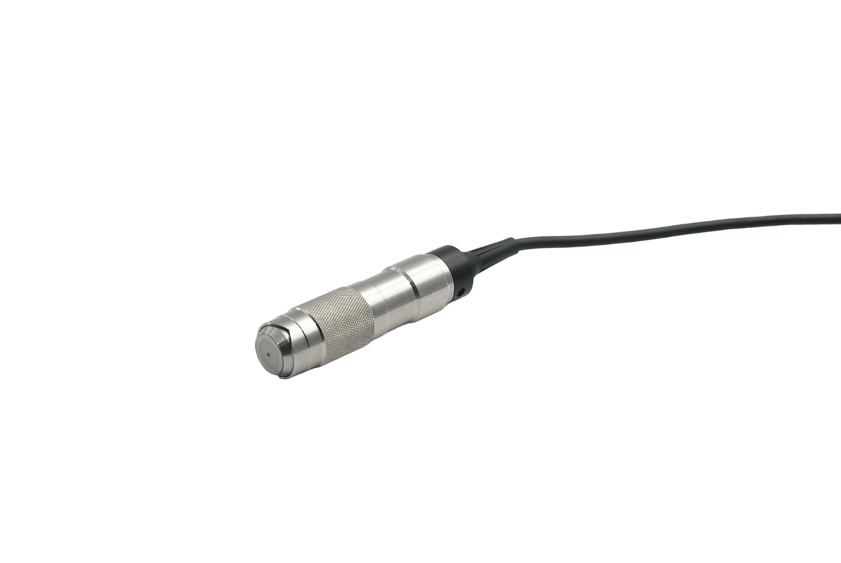 N3 probe for CTN-300 Coating Thickness Gauge by BRK, showing the cylindrical metal housing with knurled grip and attached cable.