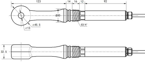 Online Digital Inductive Conductivity/TDS/Salinity Sensor