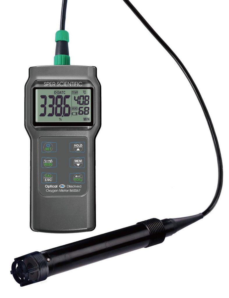 Optical Dissolved Oxygen Meter – Sper Scientific Direct