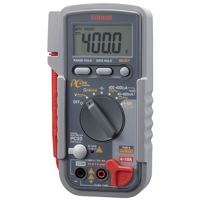 Sanwa PC20 | Digital Multimeter with PC Link | Sanwa-America.com 